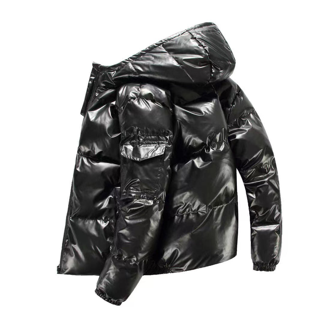 Winterjacke Herren | Kapuze & Wattierte Fütterung