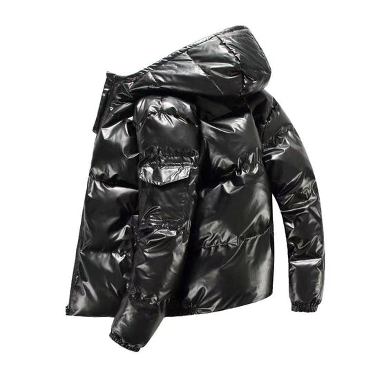 Winterjacke Herren | Kapuze & Wattierte Fütterung