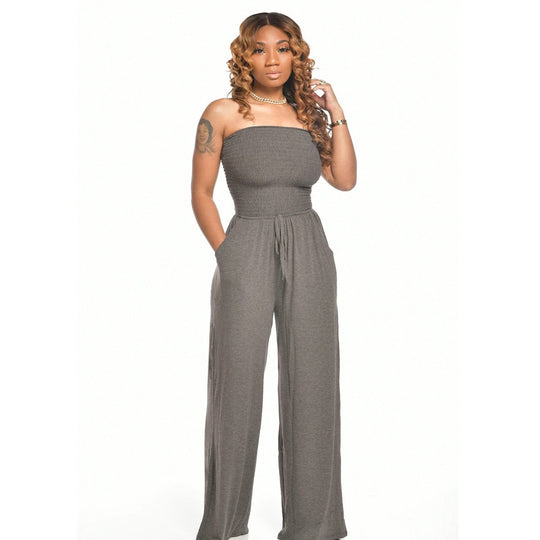 Off-Shoulder-Jumpsuit Damen - Emma
