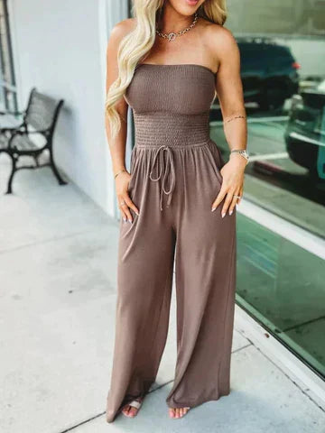 Off-Shoulder-Jumpsuit Damen - Emma