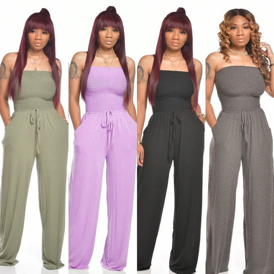 Off-Shoulder-Jumpsuit Damen - Emma