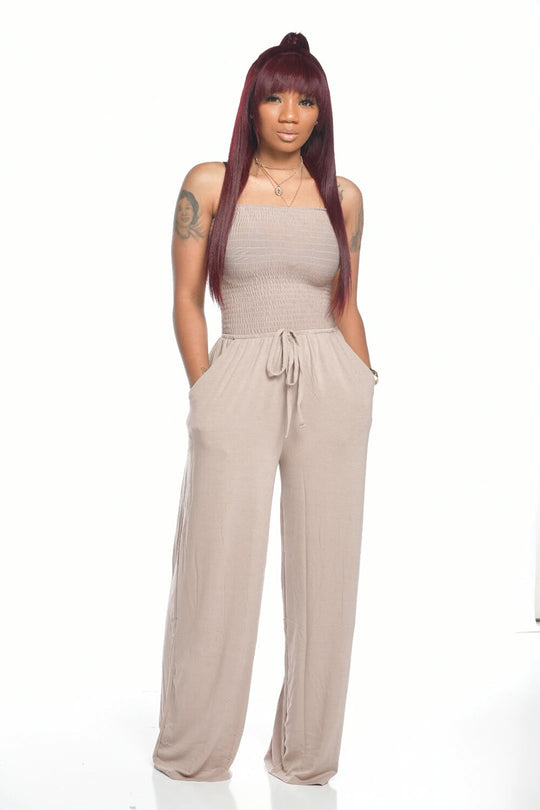 Off-Shoulder-Jumpsuit Damen - Emma