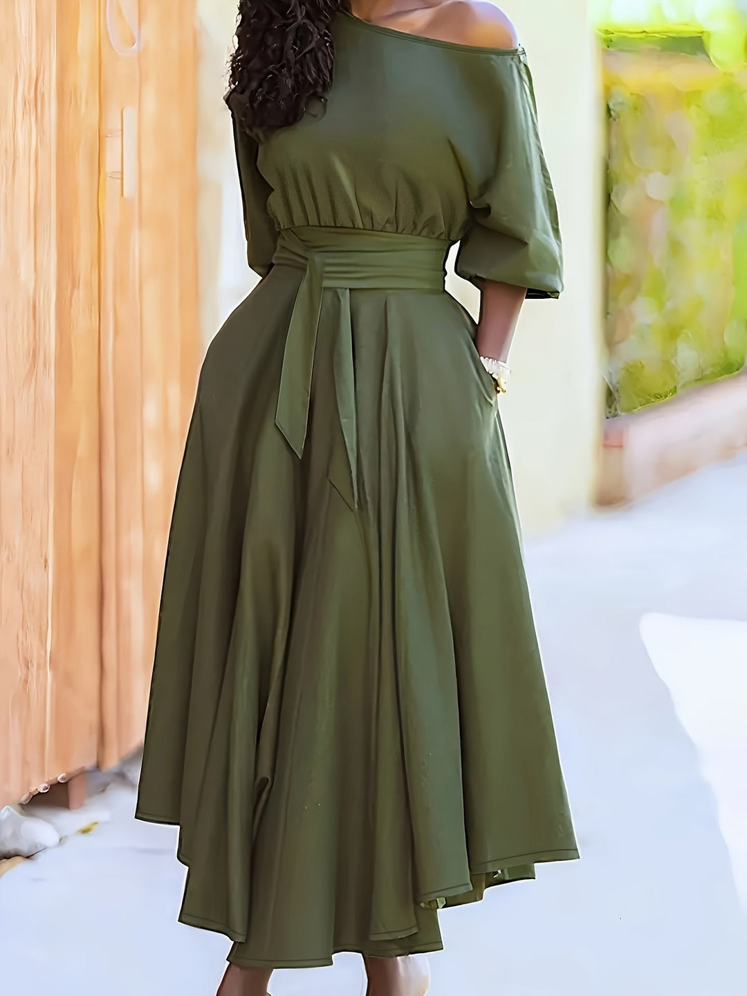 Off-Shoulder-Midi-Galakleid Damen - Katelyn 2