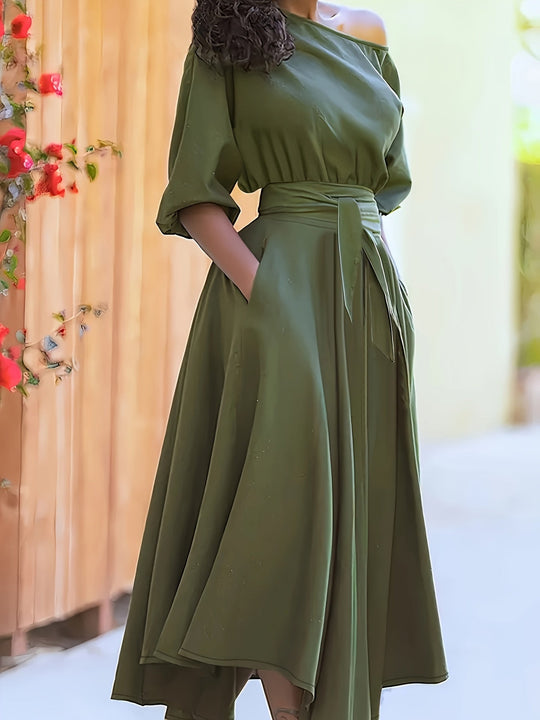 Off-Shoulder-Midi-Galakleid Damen - Katelyn 1