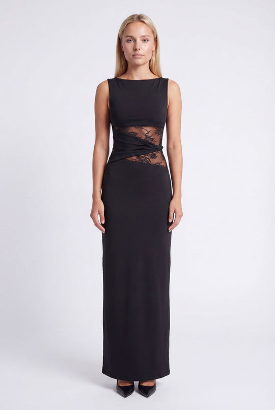 Maxi Jurk Dames | Stijlvolle Taille Details