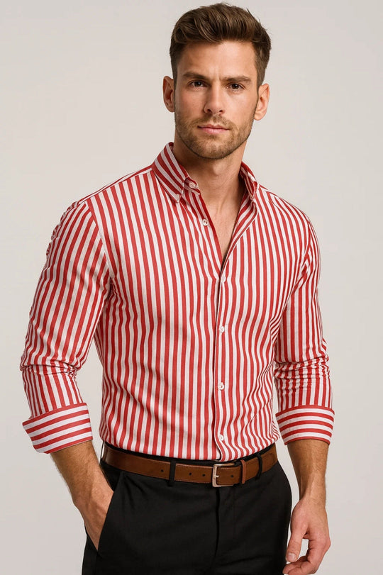 Overhemd Gestrijkt Heren | Slim Fit & Verzorgde Look