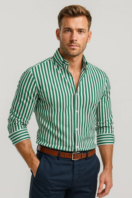 Overhemd Gestrijkt Heren | Slim Fit & Verzorgde Look