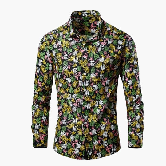 Overhemd Heren | Bloemenprint & Eigentijds Statement Design