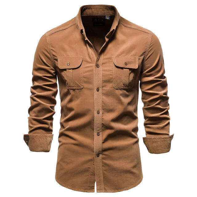 Overhemd Heren | Button-down sluiting & Verzorgde look in seconden