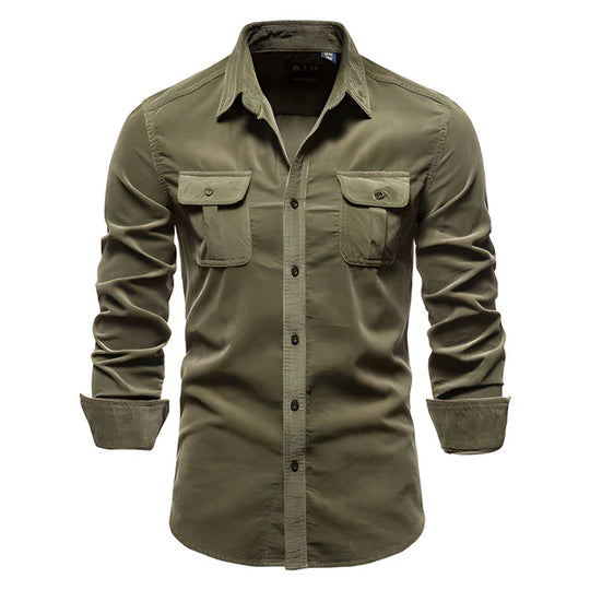 Overhemd Heren | Button-down sluiting & Verzorgde look in seconden