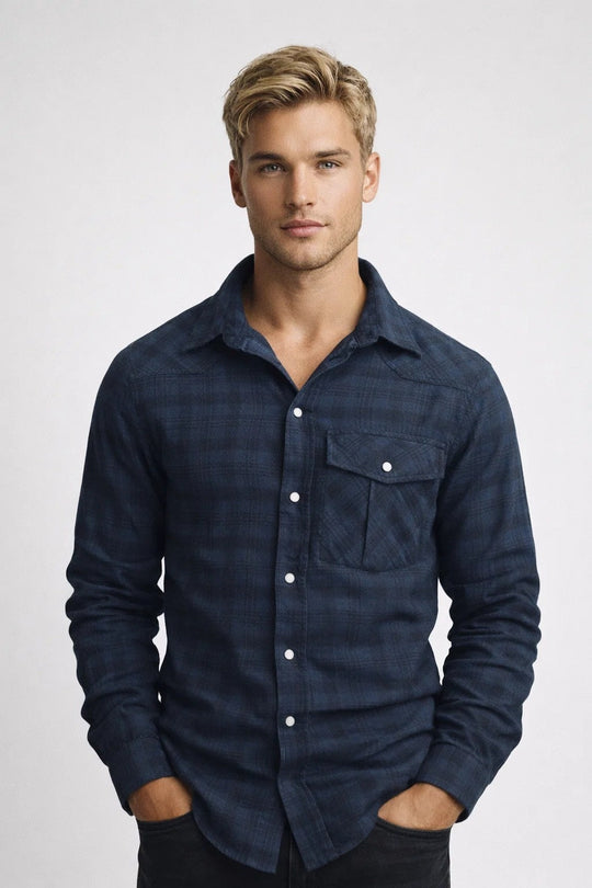 Overhemd Heren | Casual Comfort & Lange Mouw