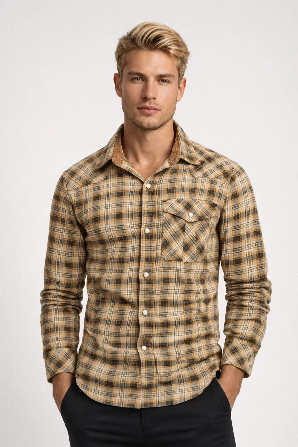 Overhemd Heren | Casual Comfort & Lange Mouw
