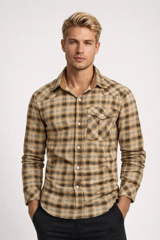 Overhemd Heren | Casual Comfort & Lange Mouw