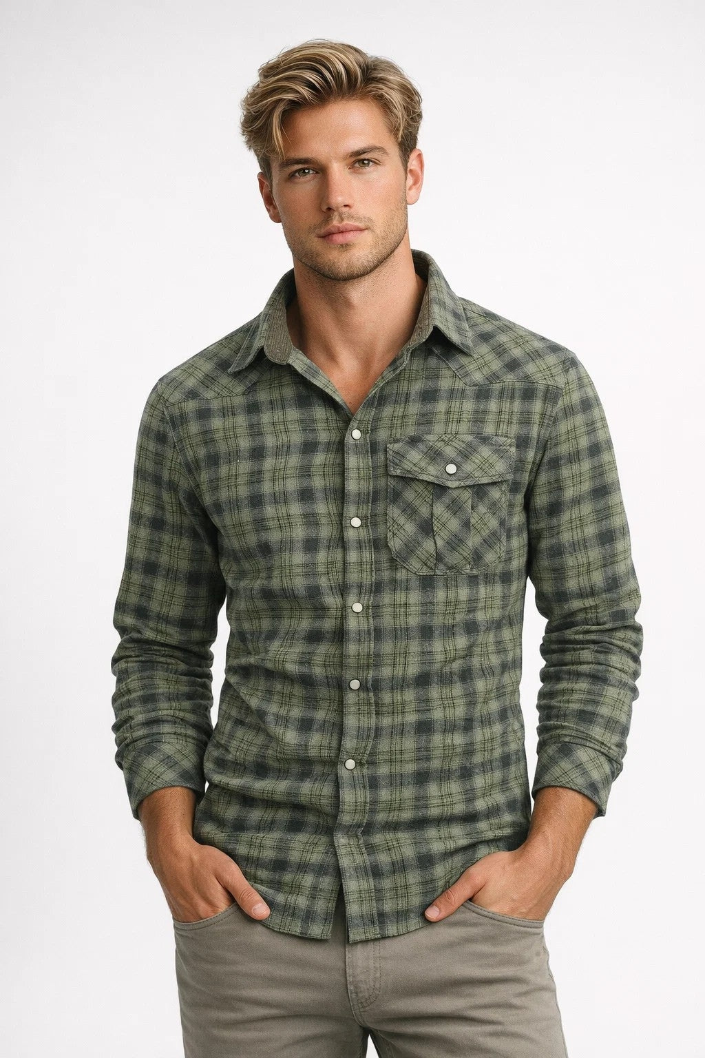 Overhemd Heren | Casual Comfort & Lange Mouw
