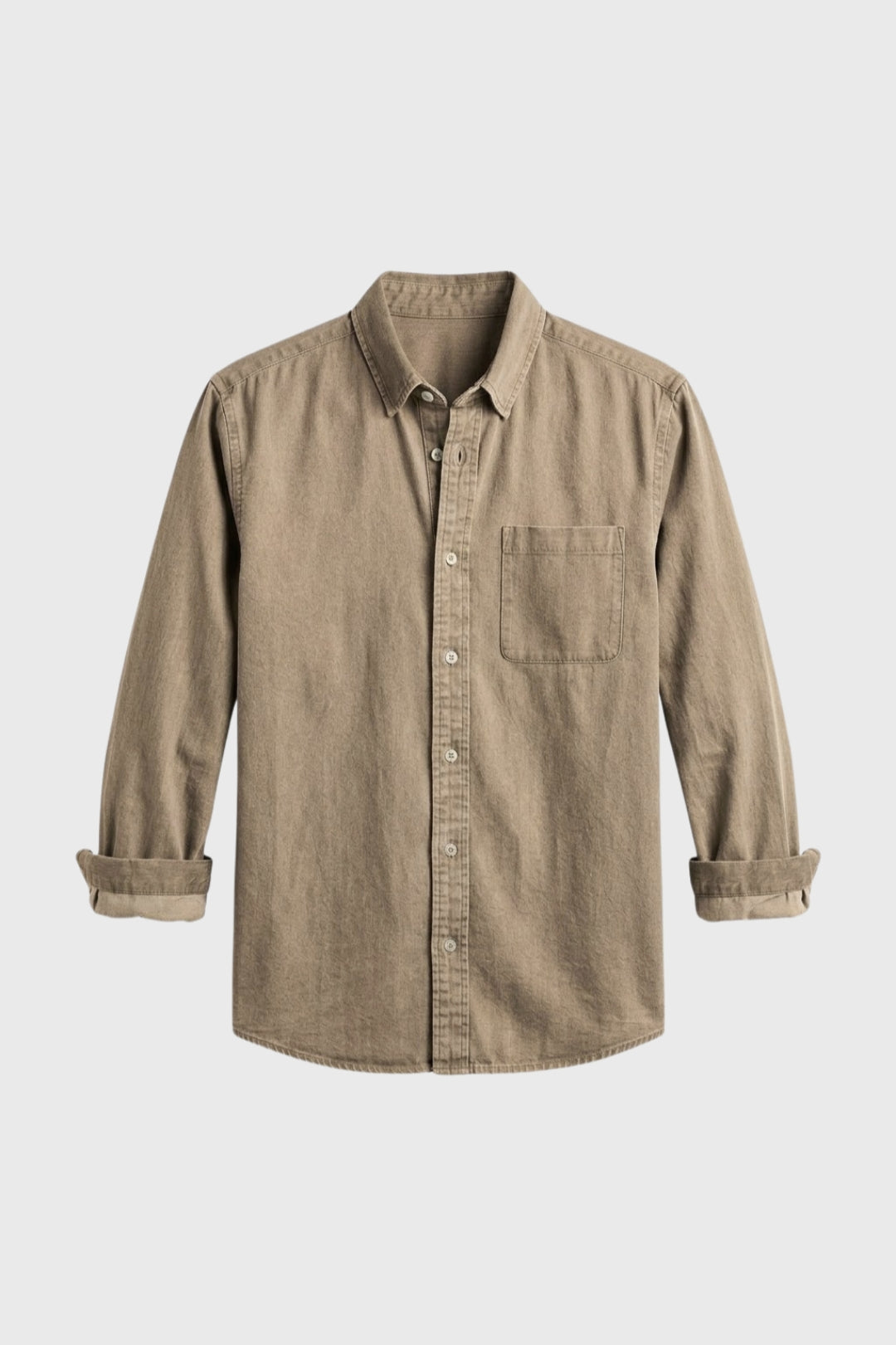 Overhemd Heren | Relaxed Fit & Borstzak