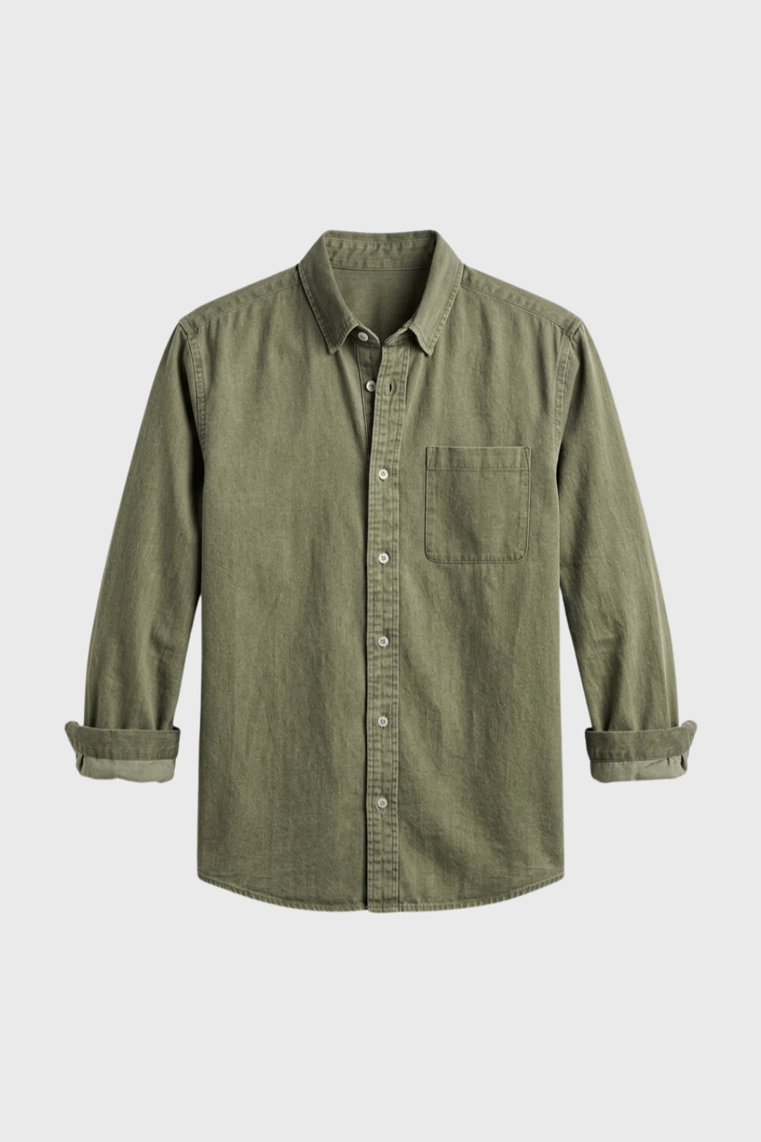 Overhemd Heren | Relaxed Fit & Borstzak