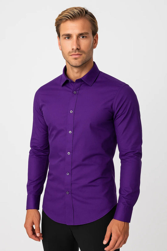Overhemd Heren Slim Fit | Verzorgde Look & Comfort de Hele Dag