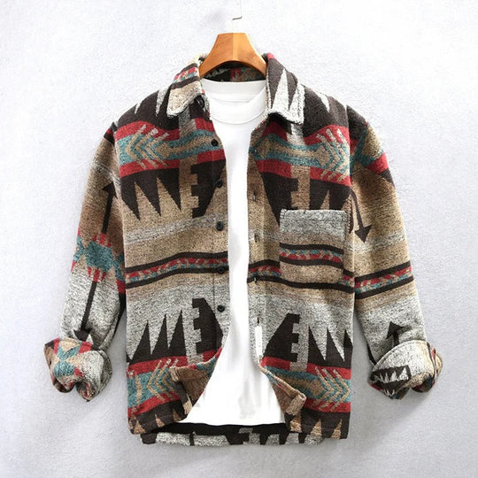 Hemd Herren | Vintage-Retroprint & Stilvoll 1
