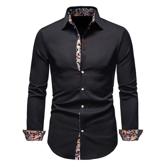 Overhemd met Paisley Details Heren | Nette Look & Comfortabele Pasvorm