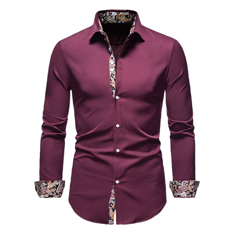 Overhemd met Paisley Details Heren | Nette Look & Comfortabele Pasvorm