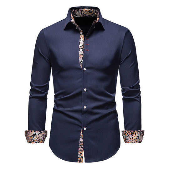 Overhemd met Paisley Details Heren | Nette Look & Comfortabele Pasvorm