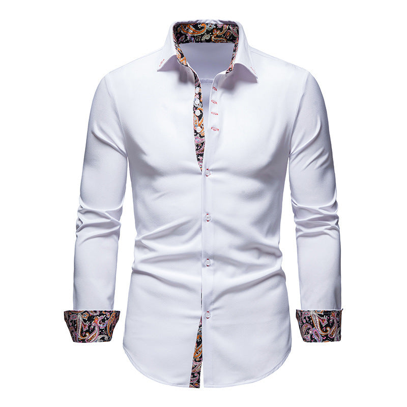 Overhemd met Paisley Details Heren | Nette Look & Comfortabele Pasvorm
