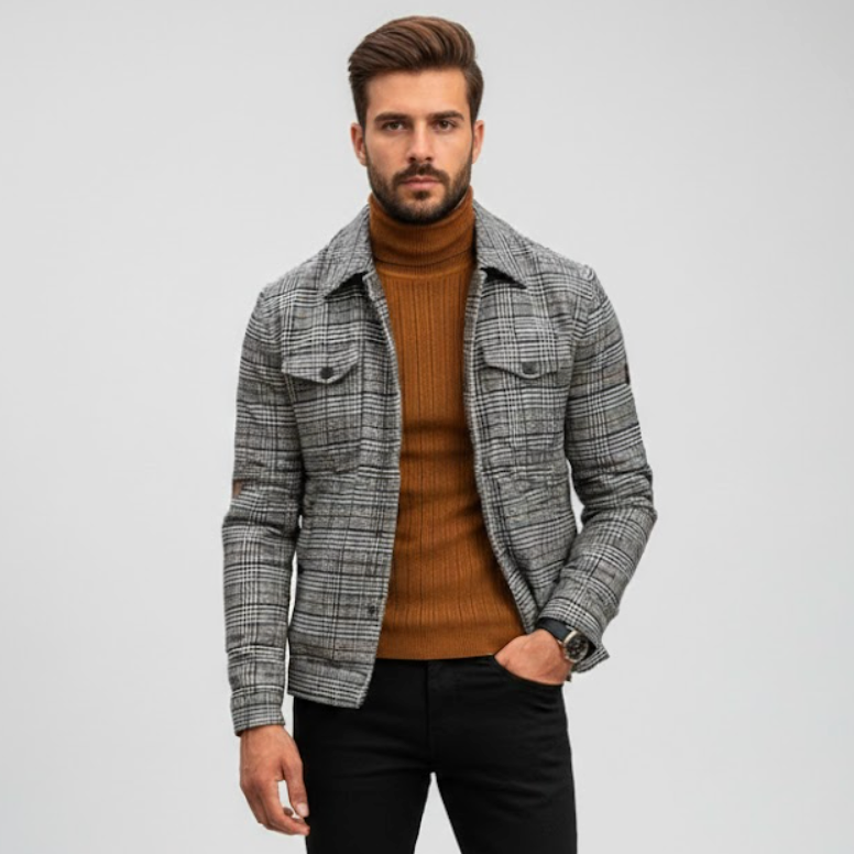 Overshirt Heren | Geruit Design & Ideaal voor Laagjes