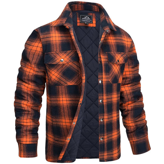 Flannellen Heren Overshirt met Ruitpatroon voor Lente 6