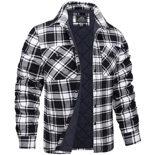 Flannellen Heren Overshirt met Ruitpatroon voor Lente 5