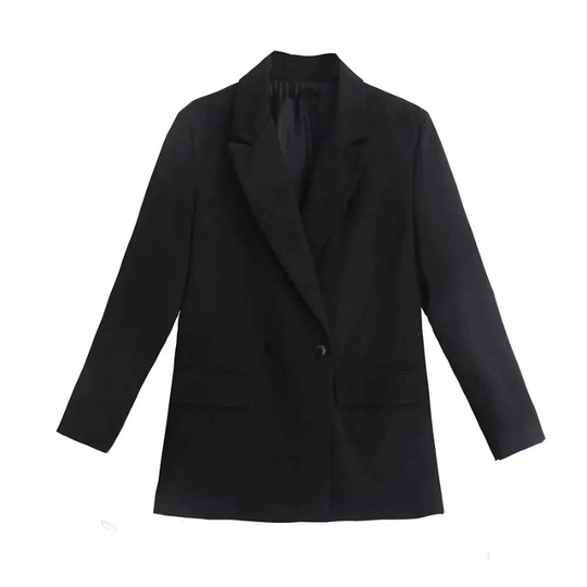 Oversized Blazer Dames | Dubbele Knoopsluiting & Elegante Powerlook