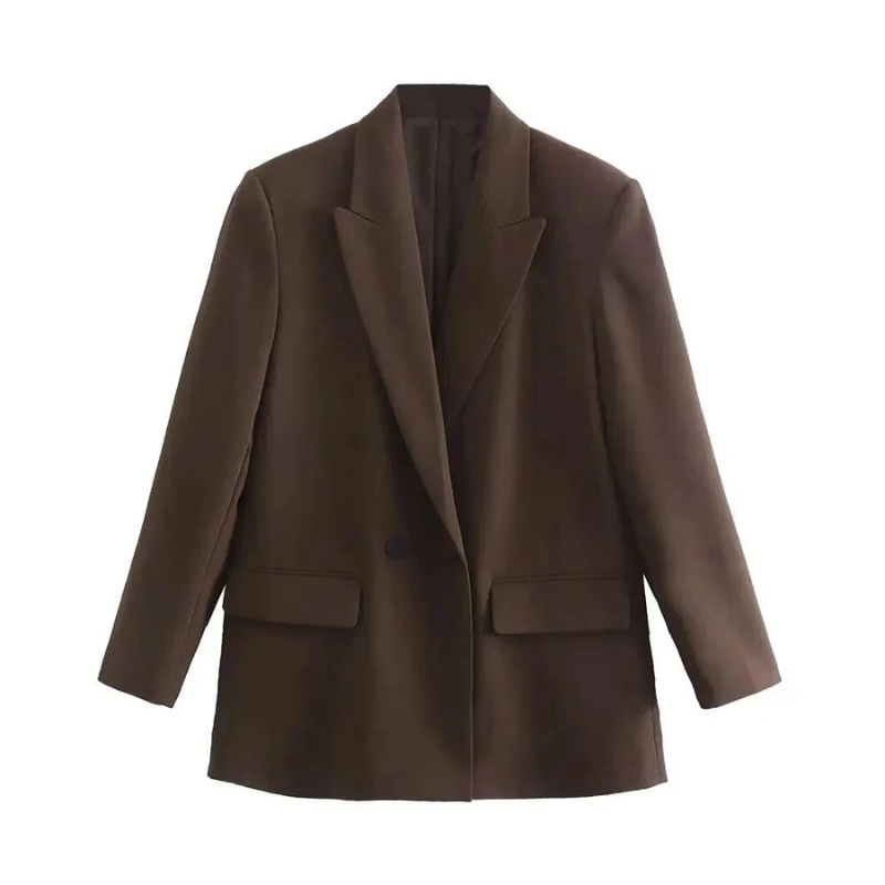 Oversized Blazer Dames | Dubbele Knoopsluiting & Elegante Powerlook