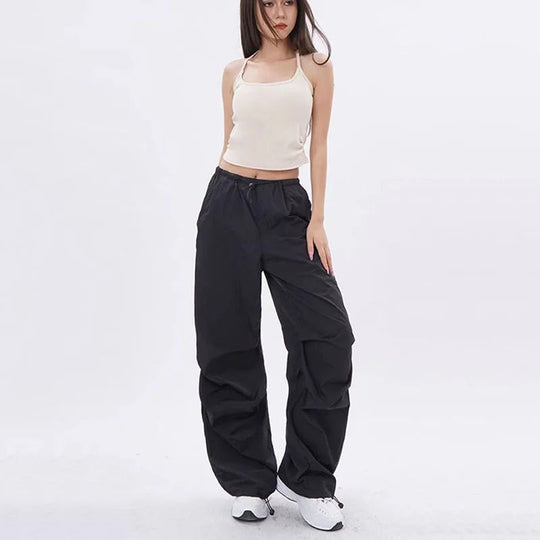 Oversized Broek Dames | Parachute Streetwear & Verstelbare Pasvorm