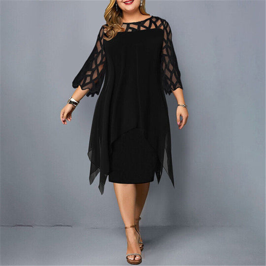 Oversized Midi-Sommerkleid Damen - Elise 10