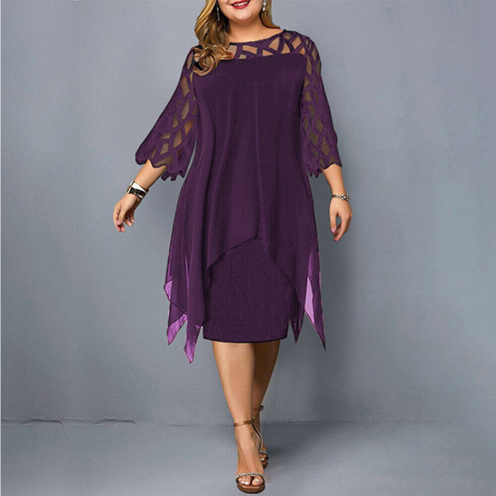 Oversized Midi-Sommerkleid Damen - Elise 8