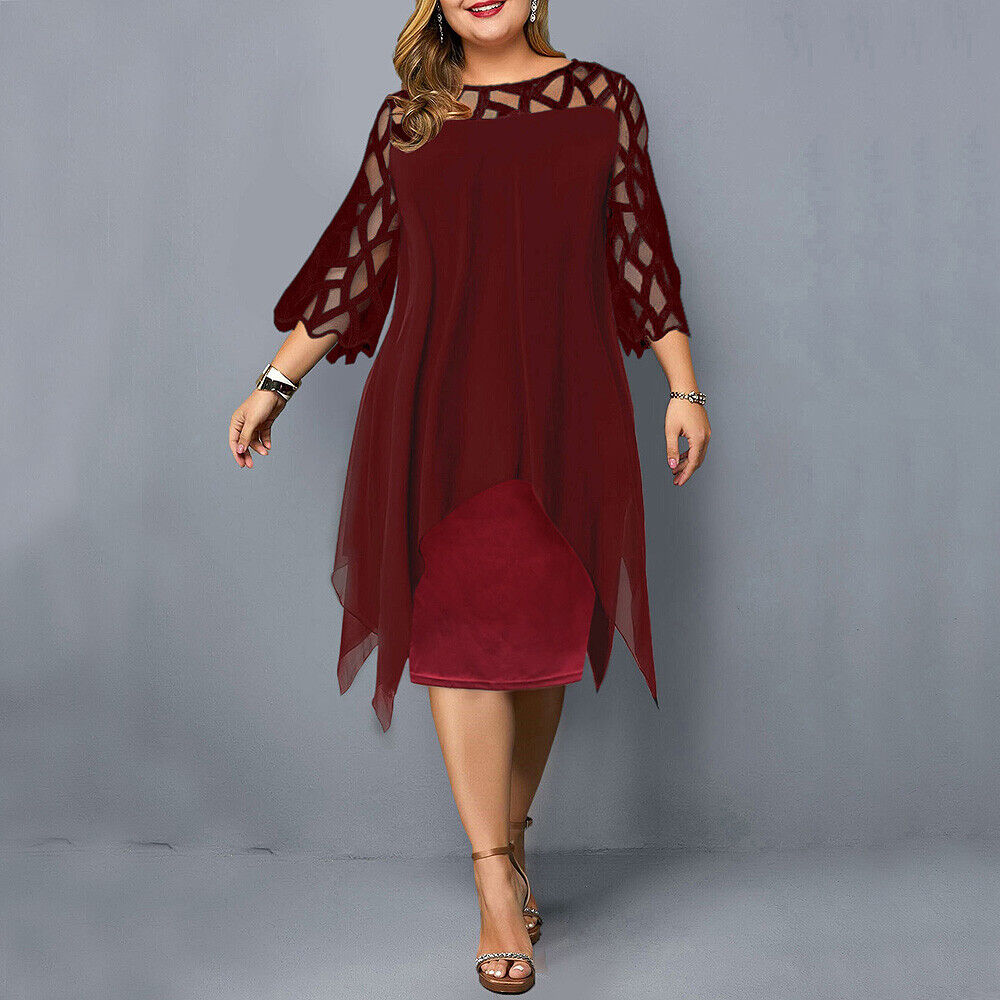 Oversized Midi-Sommerkleid Damen - Elise 9