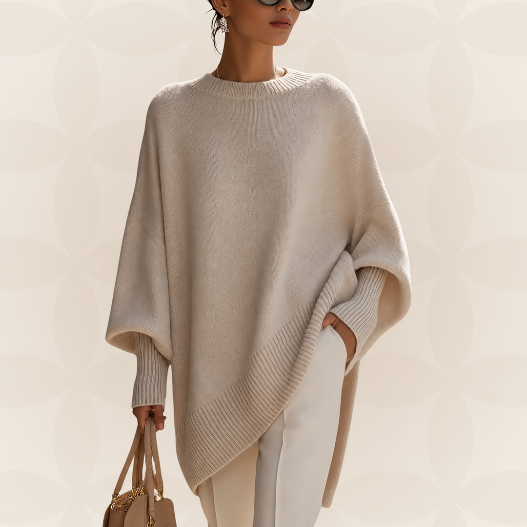 Oversized Pullover Damen | Fließender Schnitt & Weicher Tragekomfort 1