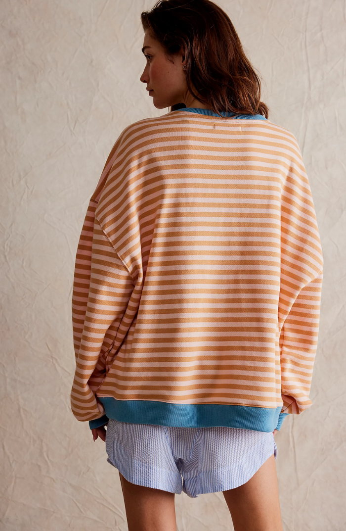 Oversized Sweater Damen | Gestreift & Lässig