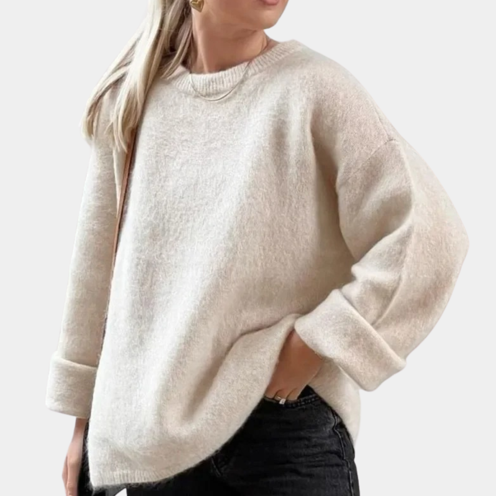 Oversized Trui Dames | Warm & Comfortabel met Ronde Hals