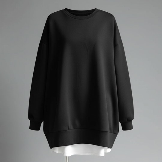 Oversized Sweatshirt Damen | Lockere Passform & Langarm 3