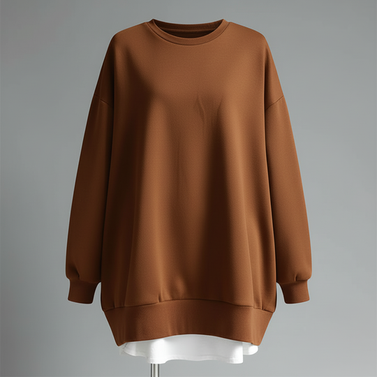 Oversized Sweatshirt Damen | Lockere Passform & Langarm 4