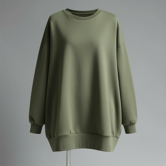 Oversized Sweatshirt Damen | Lockere Passform & Langarm 5