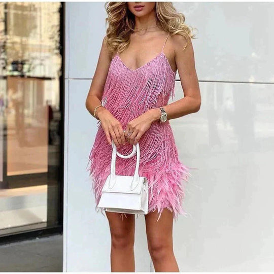 Pailletten-Cocktailkleid Damen - Sophie 9