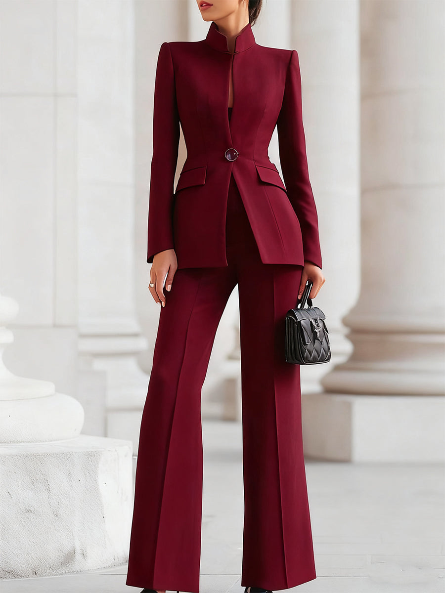 Sophie Dames Pak 2 Delig | Elegant Blazer en Broek, Comfortabel en Flatterend 3