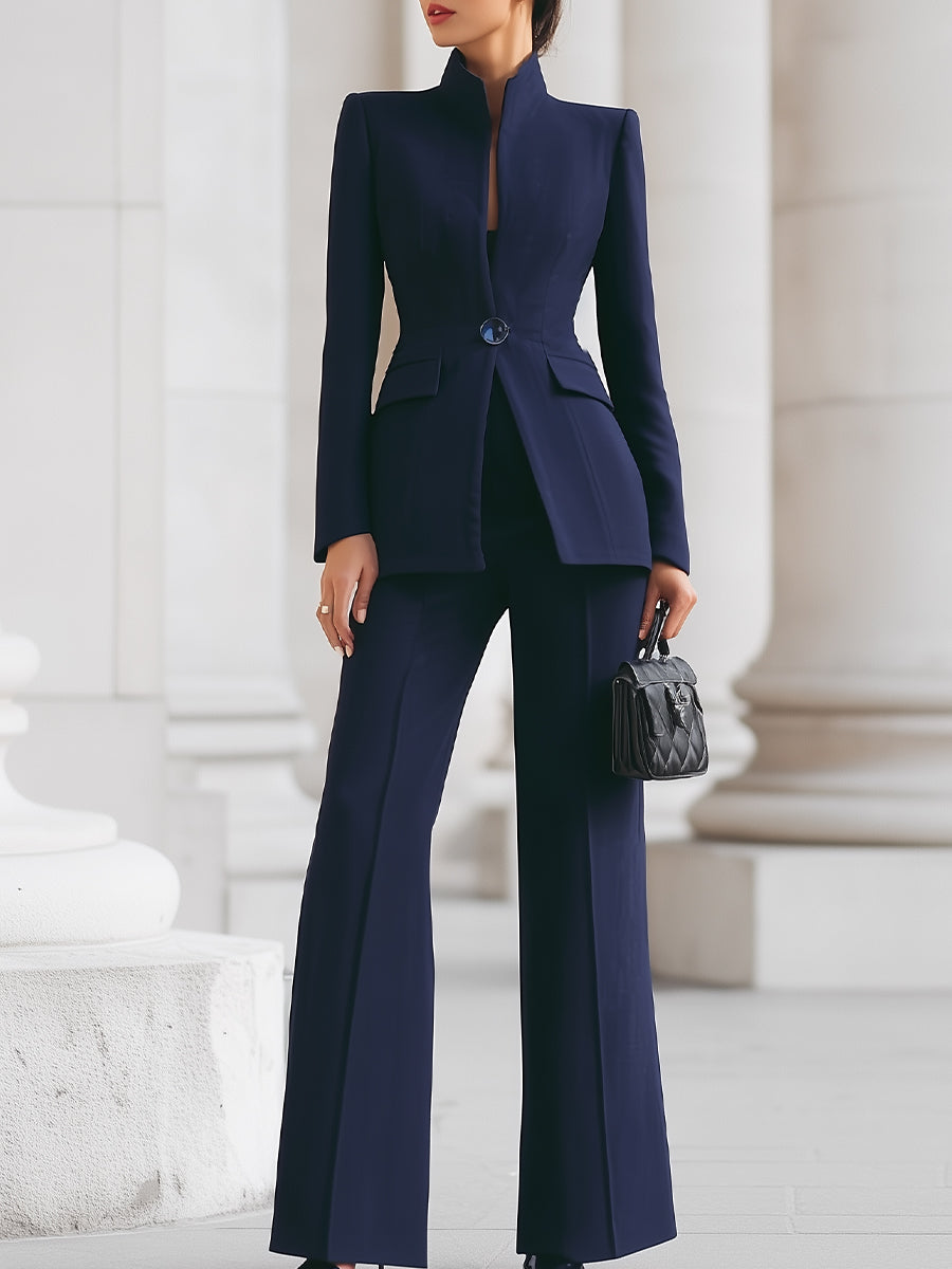 Sophie Dames Pak 2 Delig | Elegant Blazer en Broek, Comfortabel en Flatterend 0