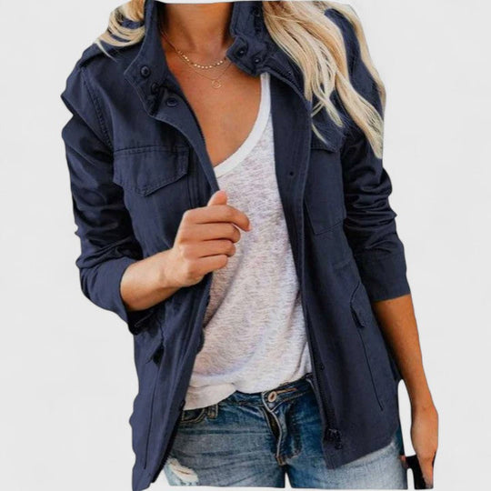 Parka Damen | Taillenkordel & Pattentaschen 2
