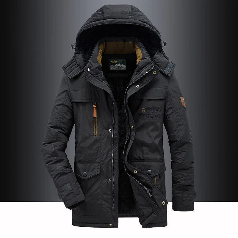 Parka Herren | Winterparka | Kapuze & Schutz gegen Kälte 2