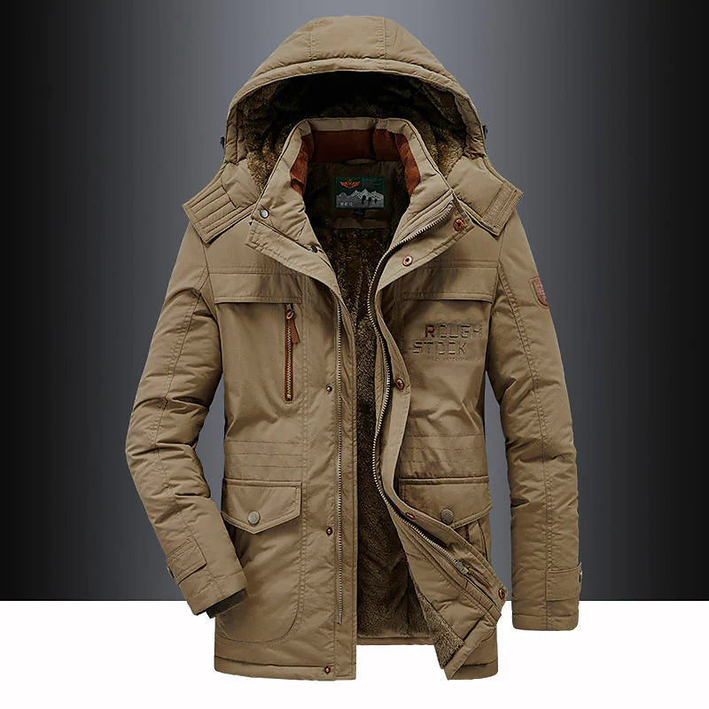 Parka Herren | Winterparka | Kapuze & Schutz gegen Kälte 3