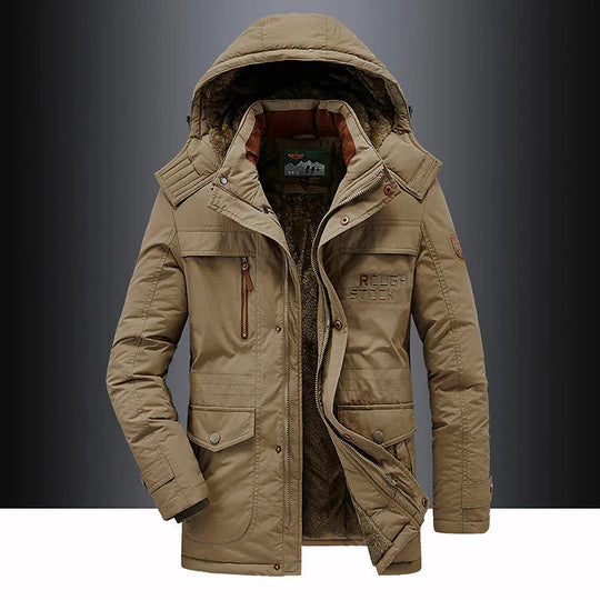 Parka Herren | Winterparka | Kapuze & Schutz gegen Kälte 3