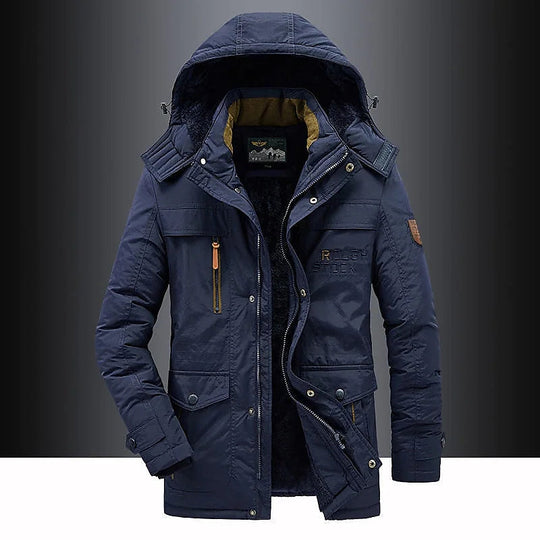 Parka Jas Heren | Heren Winterjas Parka | Capuchon & Bescherming Tegen Kou
