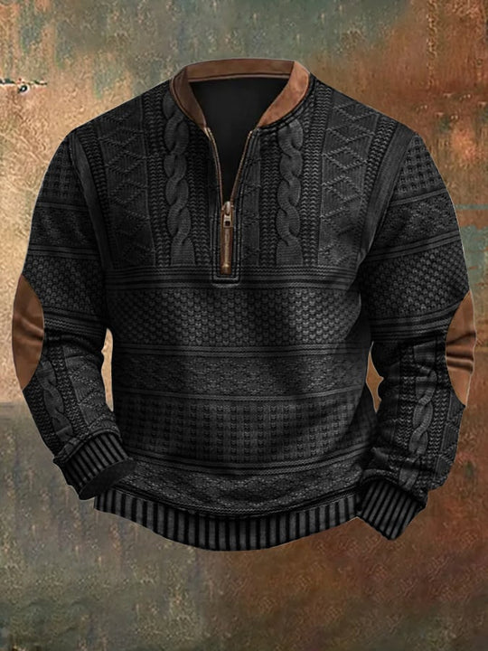 Phillip - Heren Sweater Gebreid Vintage 1